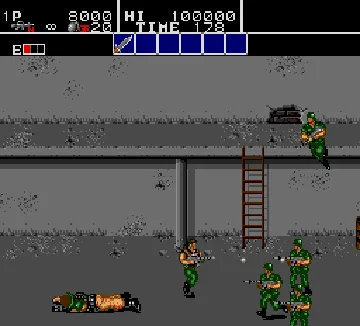 Battle Rangers (World) screen shot game playing